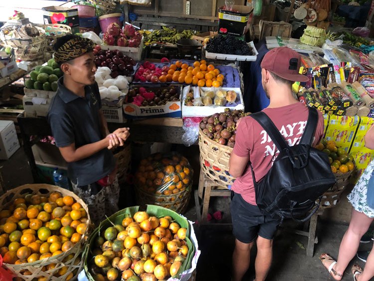 market in ubud