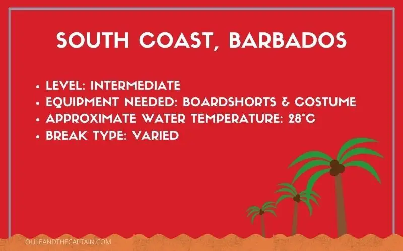 south coast barbados surf