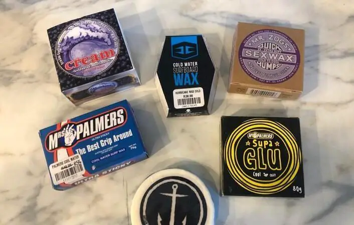 variety of surf wax
