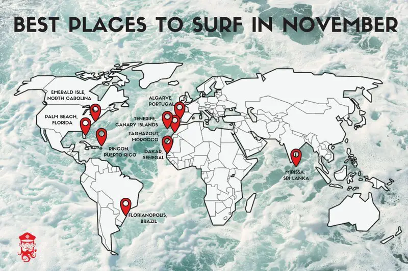 50 best surfing spots around the world