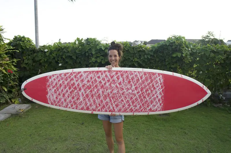 final product surfboard
