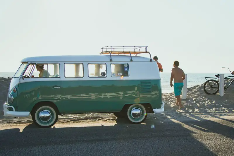 surfing camper van