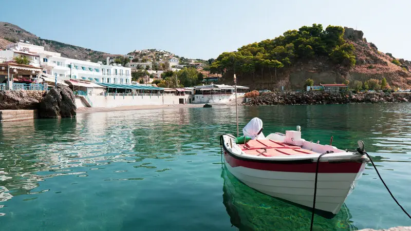 harbour in chania