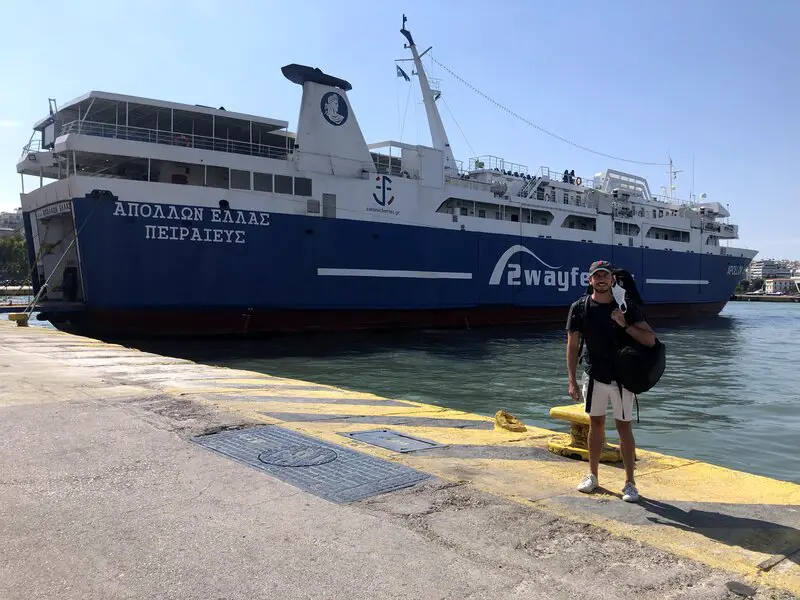 commuting on a ferry