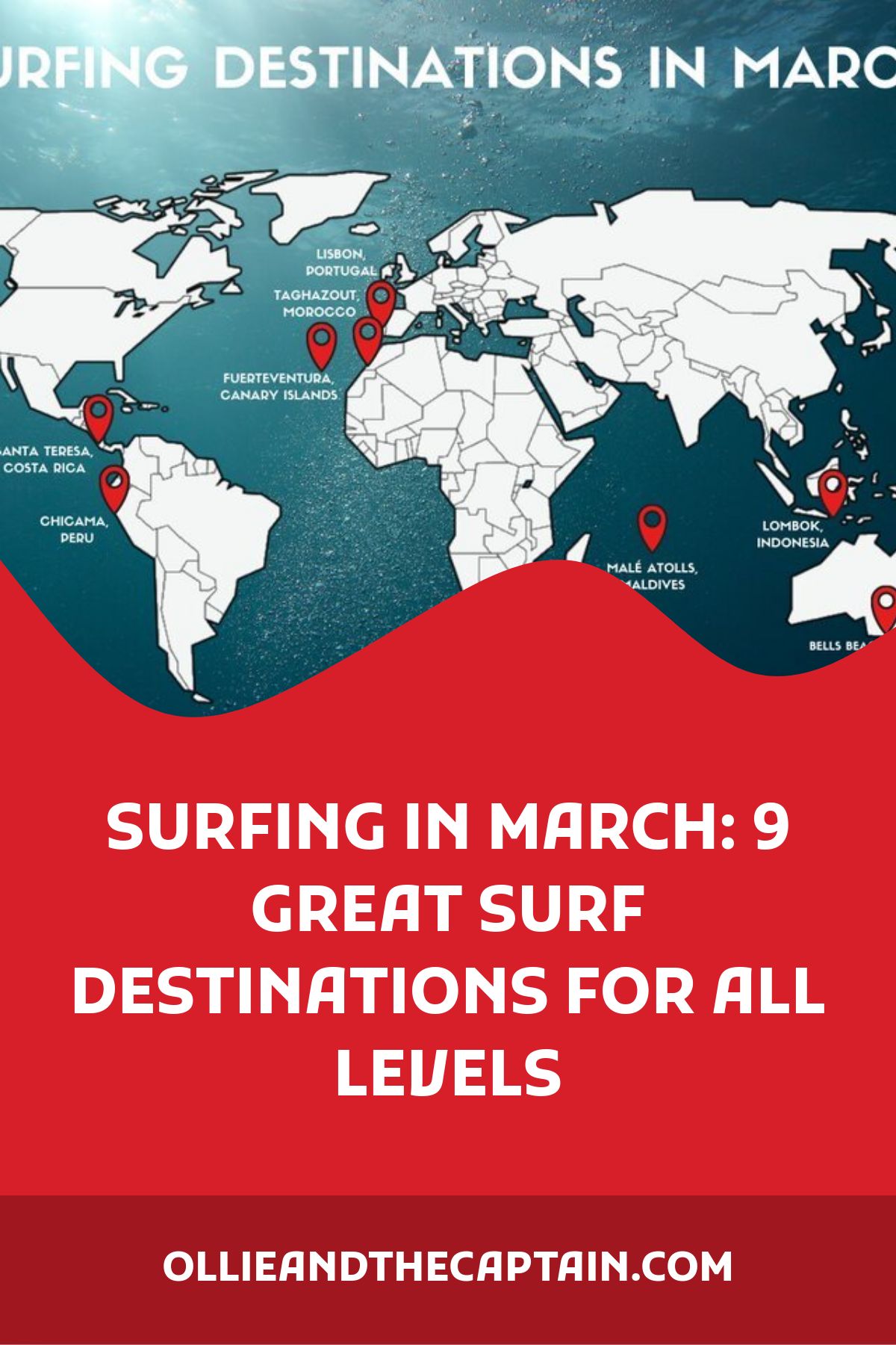 Epic surf spots near epic study abroad locations