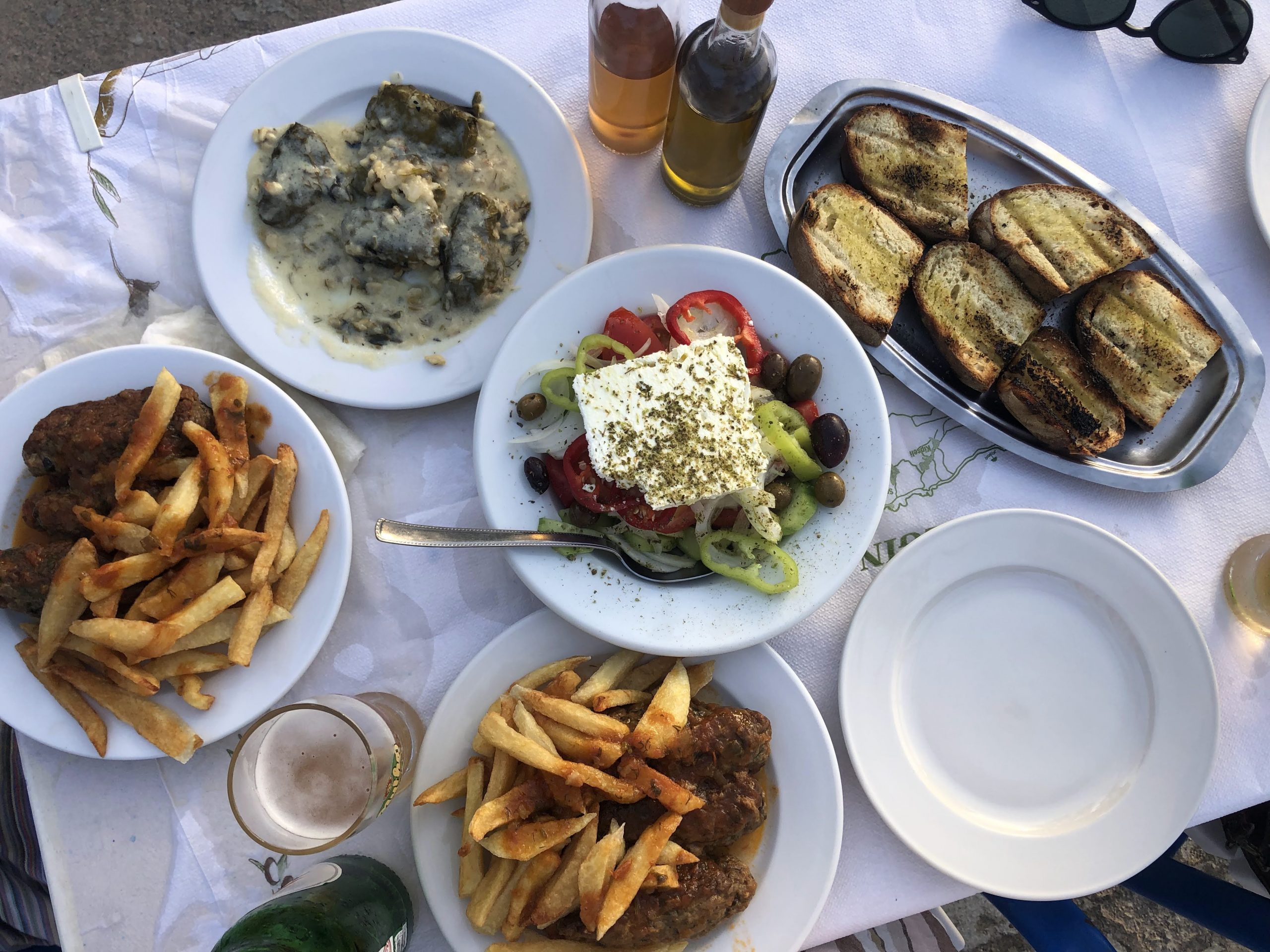 delicious food in Greece